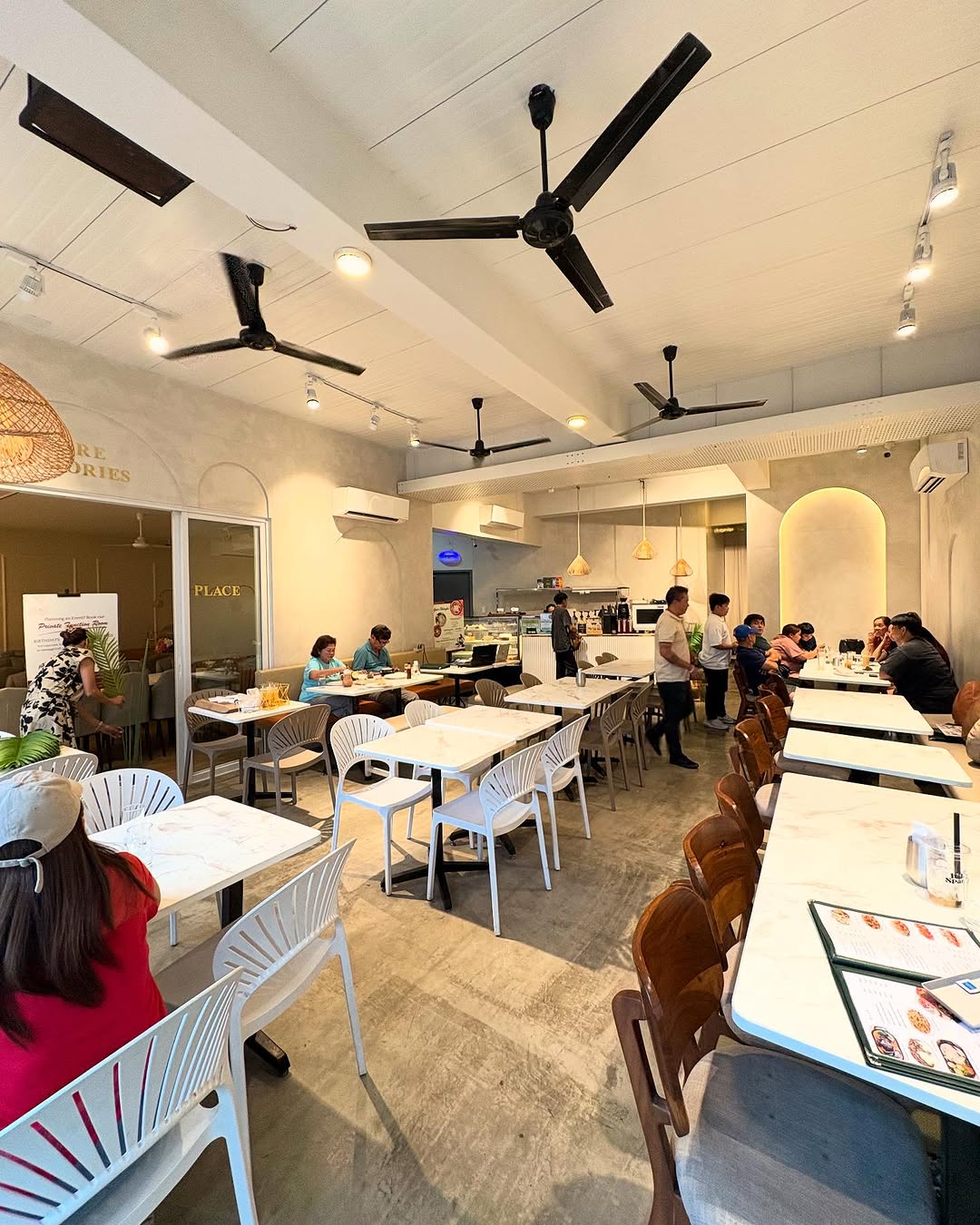 Sparx Café main dining area