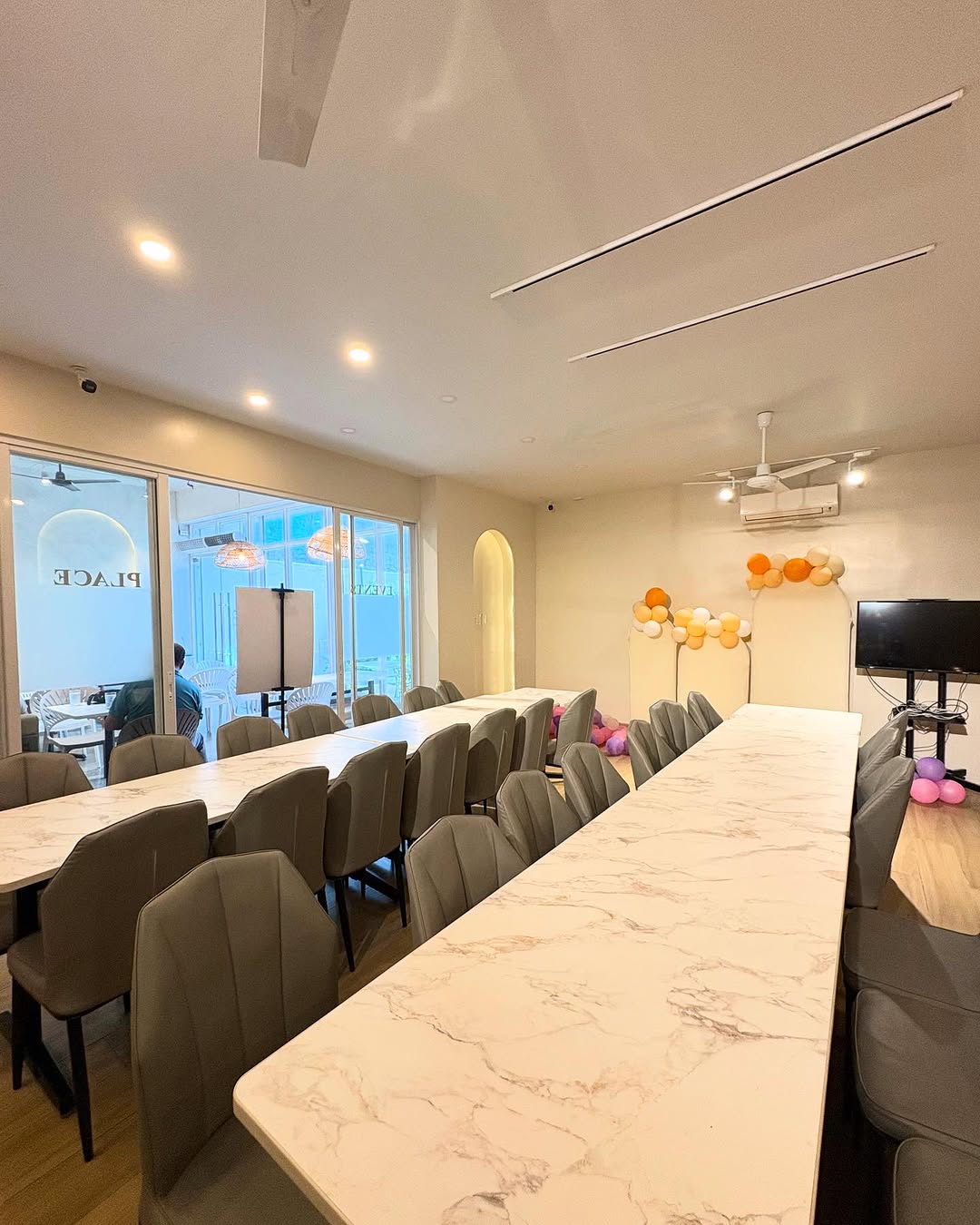 Events room layout