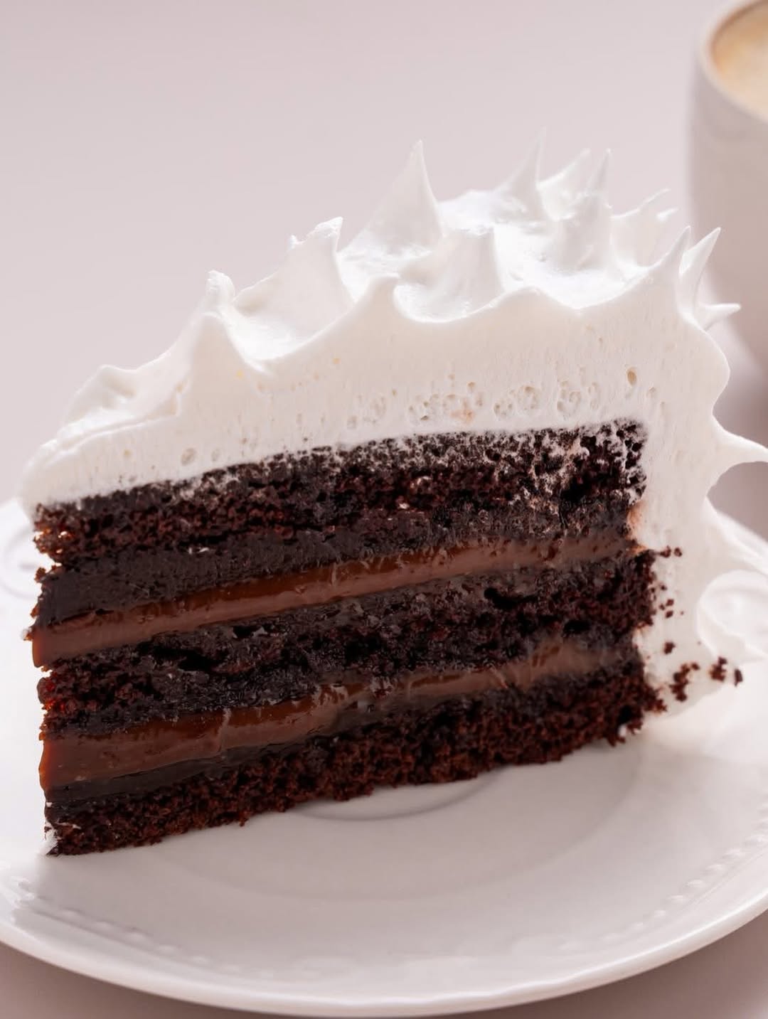 Dark Chocolate Cream Cake